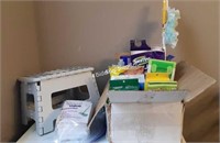 Box lot of Cleaning Supplies - NEW
