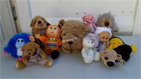 Assorted Plush Animals & Cabbage Patch kids!