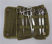 Vintage Military Surgical Tool Pack