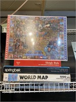 world maps puzzles