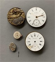 Early Pocket & Wrist Watch Works