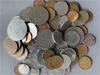 Lot-Misc. Foreign and Domestic Coins