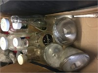 Bottles and light bulbs