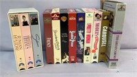 VHS lot  Audrey Hepburn & more
