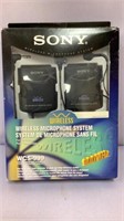 Sony wireless microphone system WCS-999