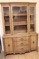French Provincial china cabinet