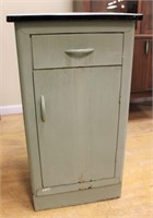 1950's metal base cabinet