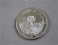 1 Troy ounce Big Game silver coin