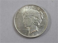 1927 peace dollar