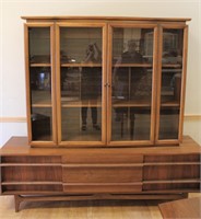 MCM Young Furniture 2 piece china cabinet