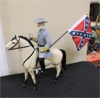 Vintage Hartland General Lee figure w/ horse