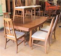 9 piece Young Furniture MCM dining set
