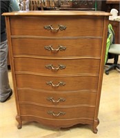 Bassett French Provincial tall chest