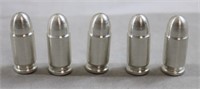 5 1oz silver bullets