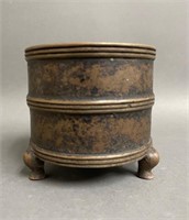 Late 18th Century Bronze Censer-Marked 3 1/2"