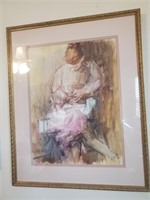 Heshmati Signed Framed Art