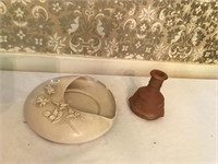 2 pcs incl ceramic/pottery, etc...
