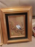 Framed, Marked Art, White Bird