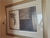 Framed, Signed, Numbered Lithograph, Kaoru Mansour