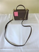 Kate Spade Small Taupe Maise With Sholder Strap