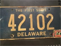 Live/Active Delaware 5 Digit Tag #42102