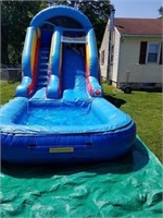 12ft tall  wet and dry slide