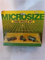 John Deere micro size farm vehicle set