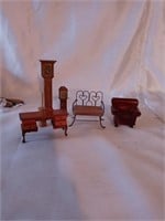 Wooden doll furniture