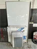 Qty White Boards various sizes