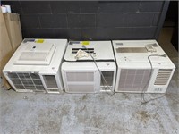 3 x Air Conditioners with Remotes