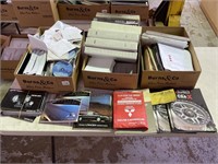 3 x Box Lots inc CD’s, Manuals, Brochures etc