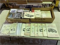 2 x Box Lots Dealership CD’s, Folders, Manuals