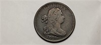 1806 Draped Bust Half Cent High Grade