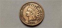 1863 Indian Head Cent Penny Extremely High Grade
