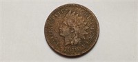 1870 Indian Head Cent Penny Rare
