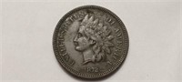 1872 Indian Head Cent Penny High Grade Rare