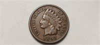 1893 Indian Head Cent Penny High Grade