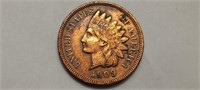 1909 Indian Head Cent Penny Extremely High Grade