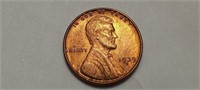 1939 S Lincoln Cent Wheat Penny Uncirculated Red
