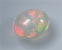 Certified 3.45 Cts Natural Fire Opal