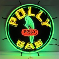 AUTO – GAS – POLLY GASOLINE NEON SIGN