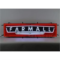 AUTO – XTRA – FARMALL NEON SIGN WITH BACKING