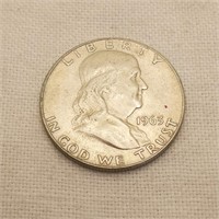 1963 Franklin Silver Quarter