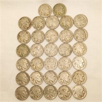 32 Buffalo Nickels
