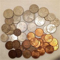 Foreign Coins Canada Etc