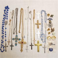 Religious Jewelry Crosses Etc
