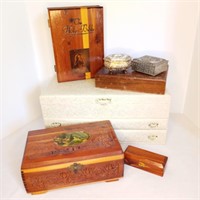 Jewelry Cigarette & Trinket Boxes