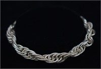 Sterling Silver Chain-link Bracelet