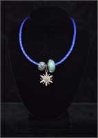Genuine Pandora Disney Frozen Necklace w/ Charms