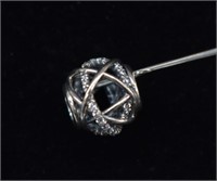 Genuine Pandora Sterling Silver Slide Charm